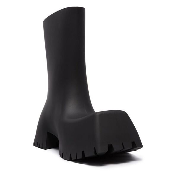 Balenciaga Men Trooper Rubber Boots - Picture 4 of 4
